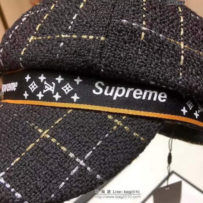 LV聯名supreme 四季百搭貝蕾帽 6881999 LLWJ7365